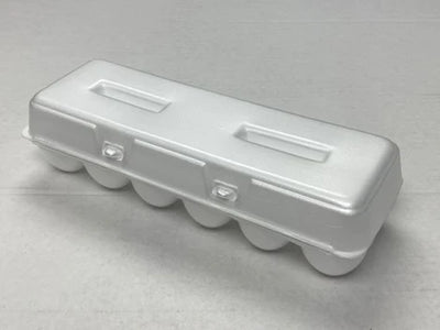 12 Count Jumbo FOAM Egg Carton