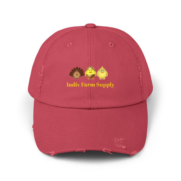 Indiv Farm Supply Unisex Distressed Cap