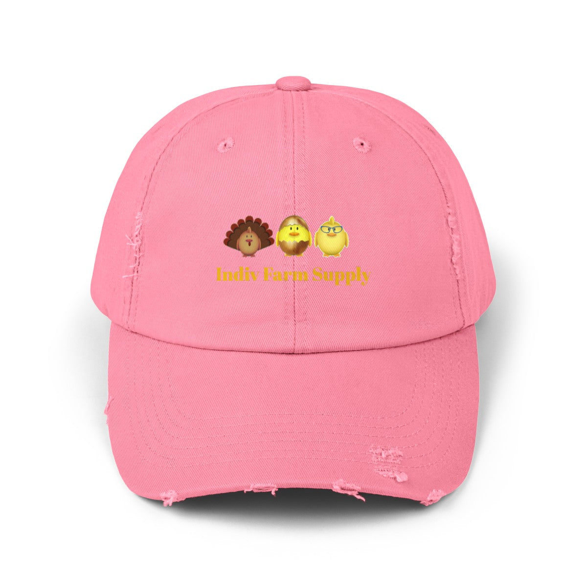 Indiv Farm Supply Unisex Distressed Cap