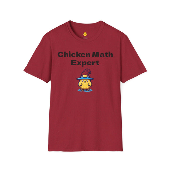 Chicken Math Unisex Softstyle T-Shirt