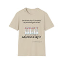 6 Geese Unisex Softstyle T-Shirt-4