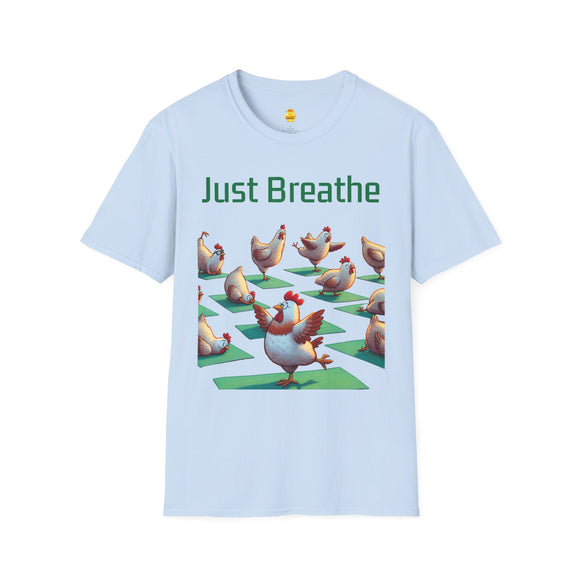 Yoga Chicken Unisex Softstyle T-Shirt
