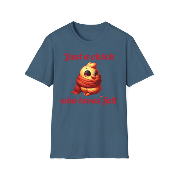 Just a Chick Unisex Softstyle T-Shirt