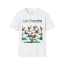 Yoga Chicken Unisex Softstyle T-Shirt-2