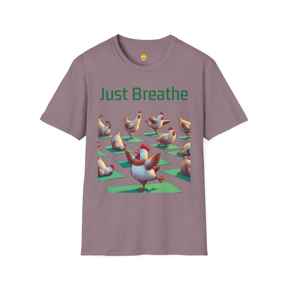 Yoga Chicken Unisex Softstyle T-Shirt