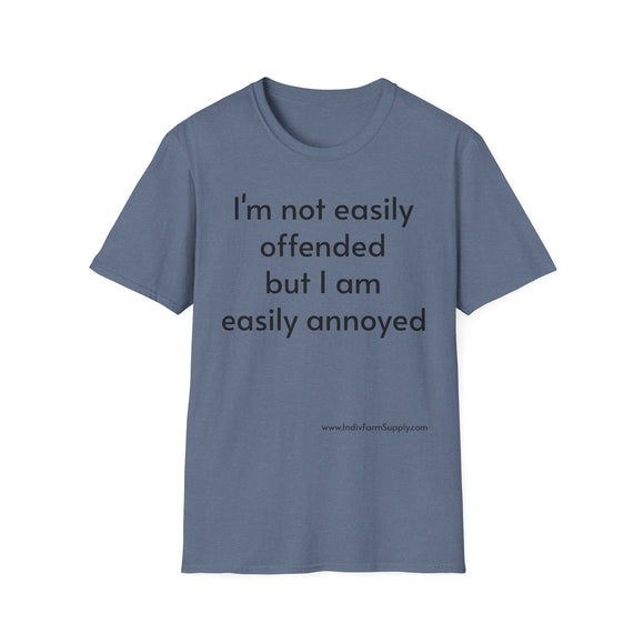 Easily Annoyed Unisex Softstyle T-Shirt