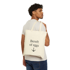 Bereft Cotton Canvas Tote Bag