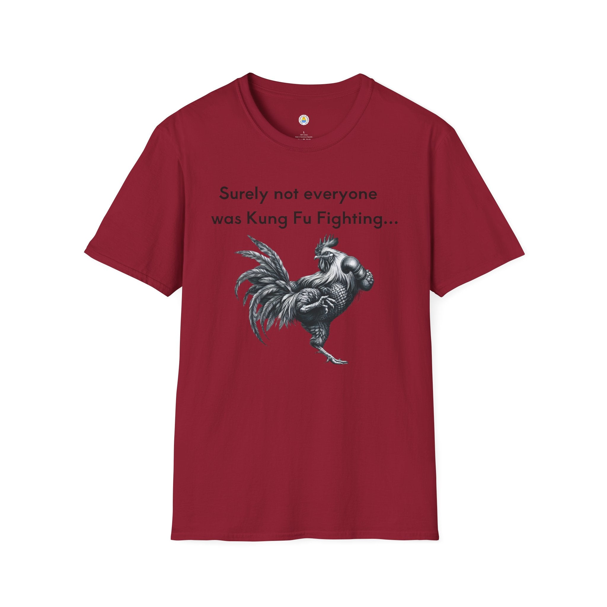 Kickboxing Chicken Unisex Softstyle T-Shirt