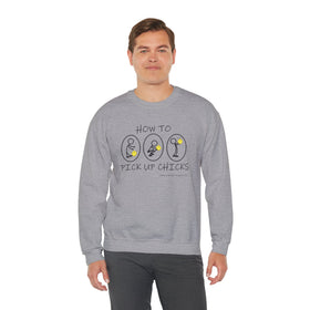 How To Pick Up Chicks Unisex Heavy Blend™ Crewneck Sweatshirt