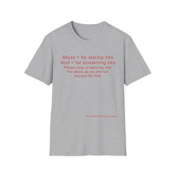 The Abyss Unisex Softstyle T-Shirt