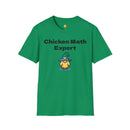 Chicken Math Unisex Softstyle T-Shirt-7