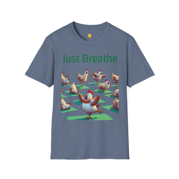 Yoga Chicken Unisex Softstyle T-Shirt
