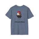French Hen Unisex Softstyle T-Shirt-4