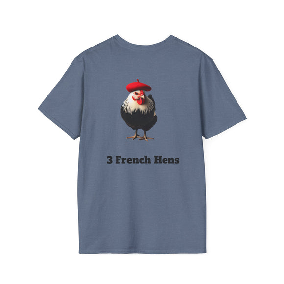 French Hen Unisex Softstyle T-Shirt