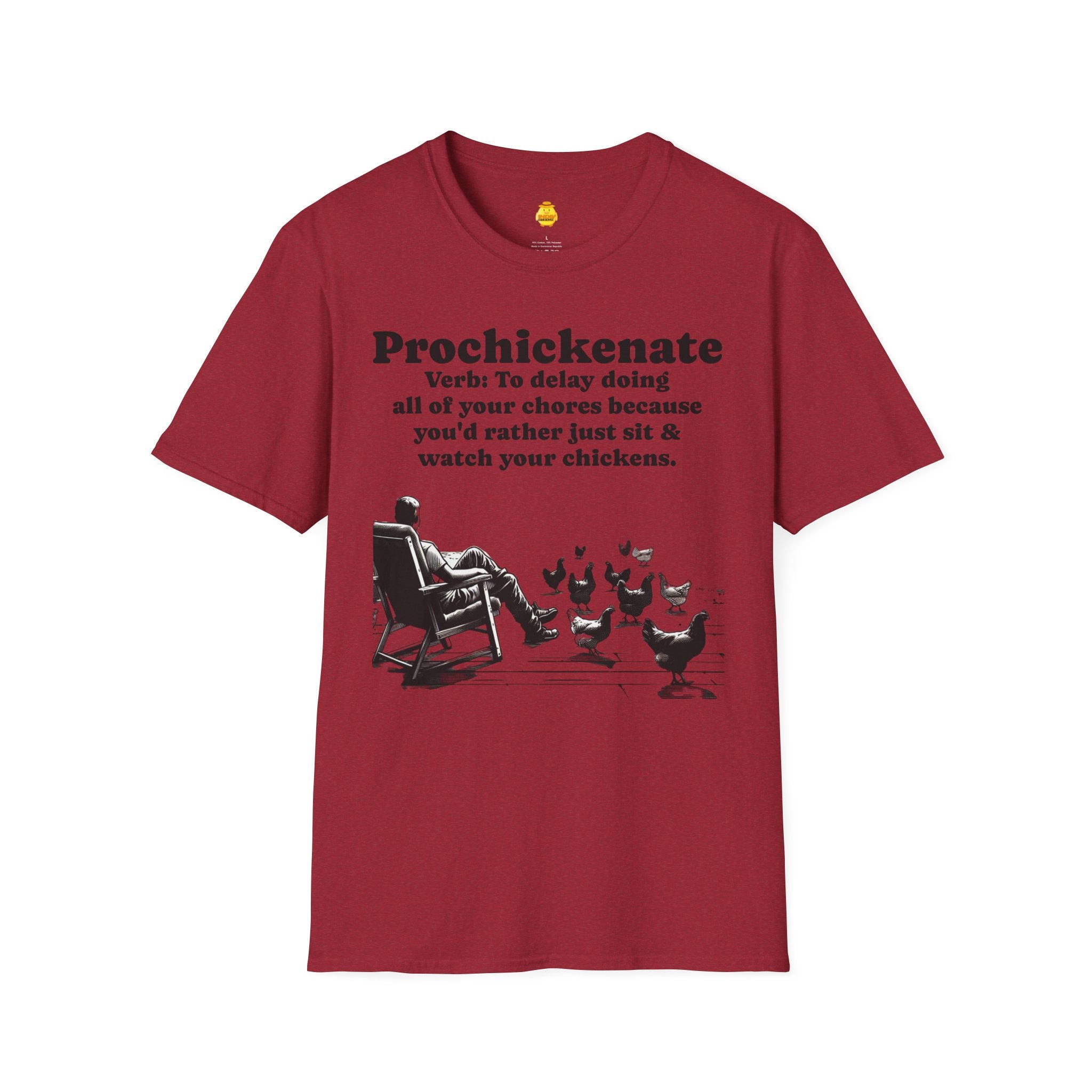 Prochickenate Unisex Softstyle T-Shirt
