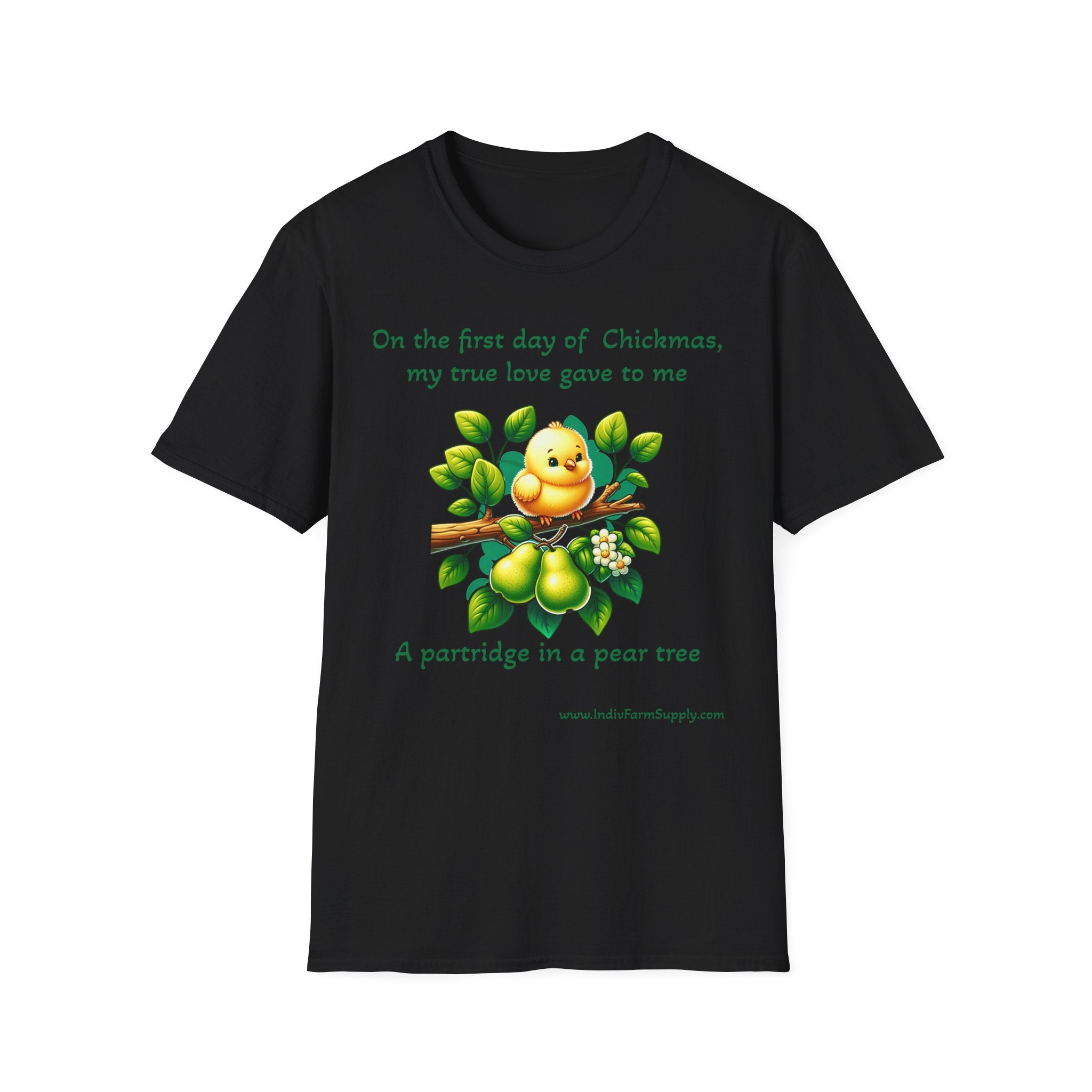 First Day of Chickmas Unisex Softstyle T-Shirt