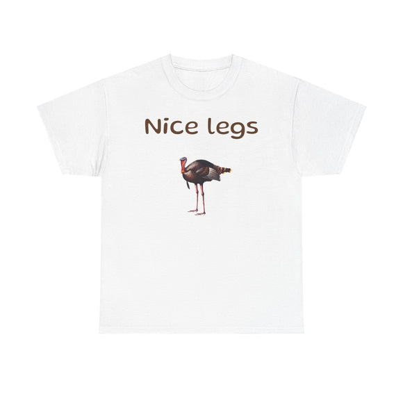 Nice Legs Turkey Unisex Heavy Cotton Tee