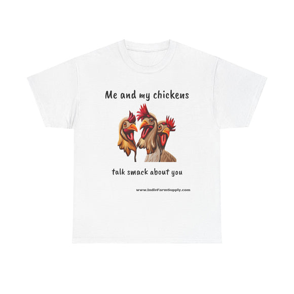 Me and My Chickens Unisex Heavy Cotton Tee