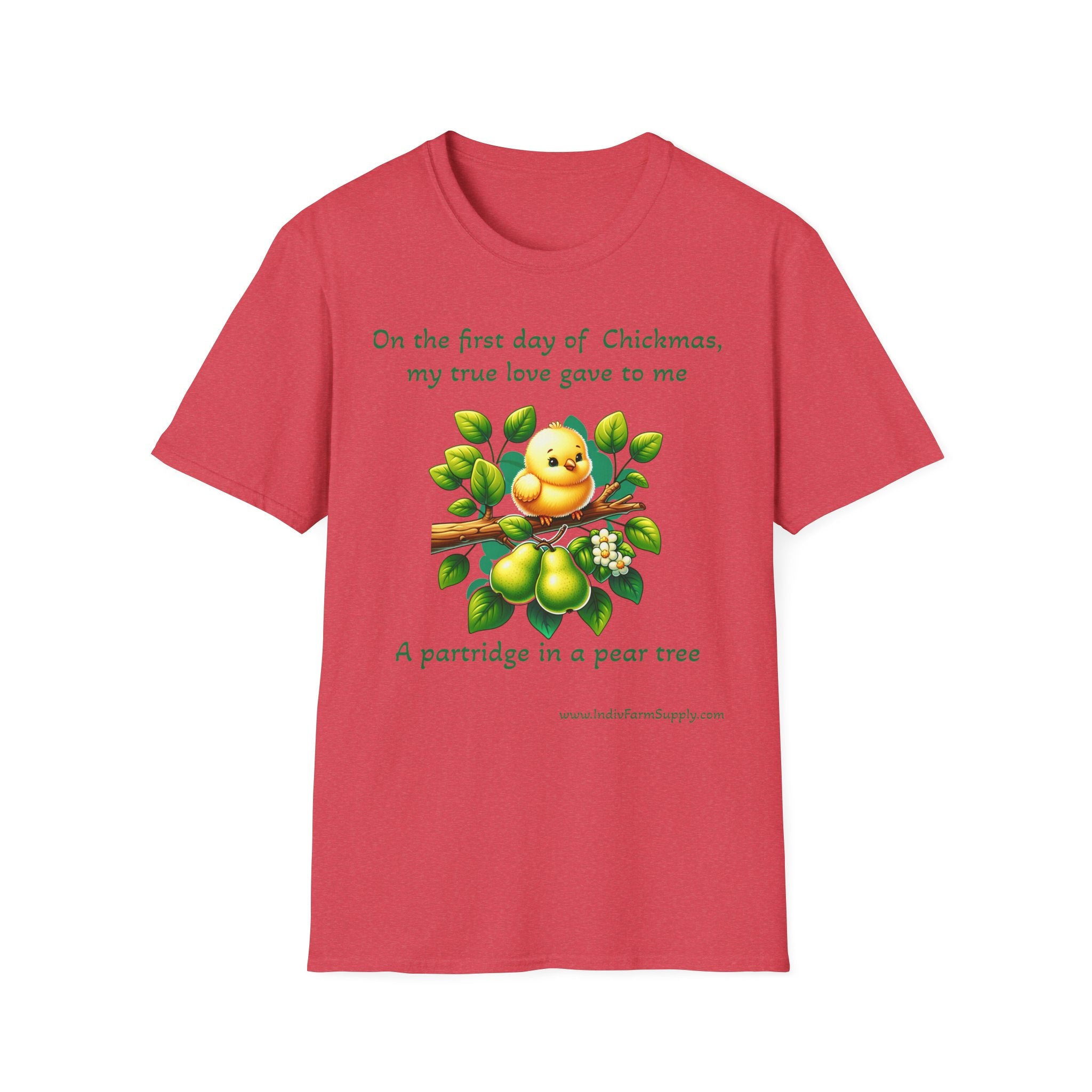 First Day of Chickmas Unisex Softstyle T-Shirt