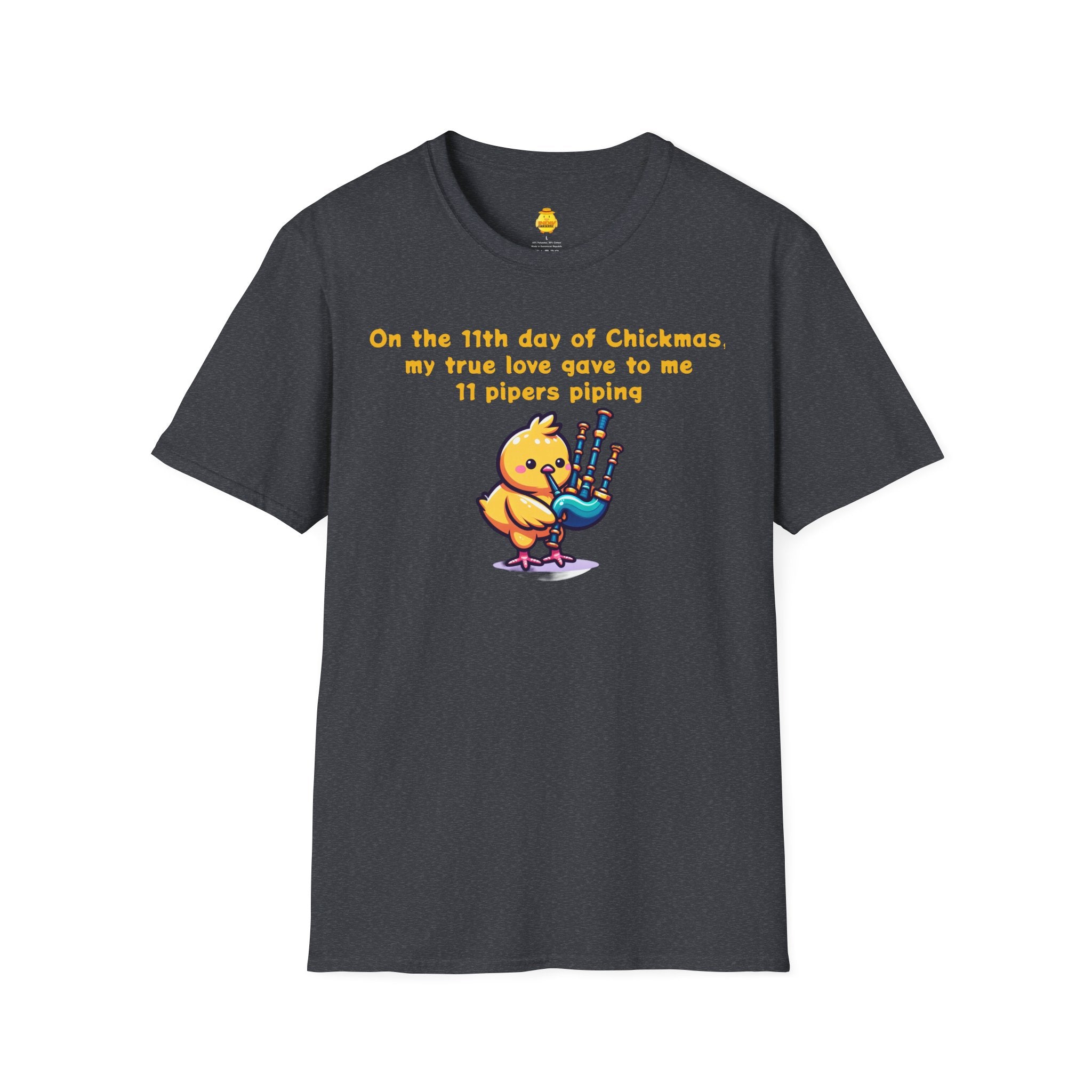 11 Pipers Piping Unisex Softstyle T-Shirt