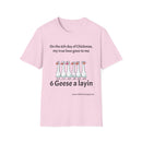 6 Geese Unisex Softstyle T-Shirt-1