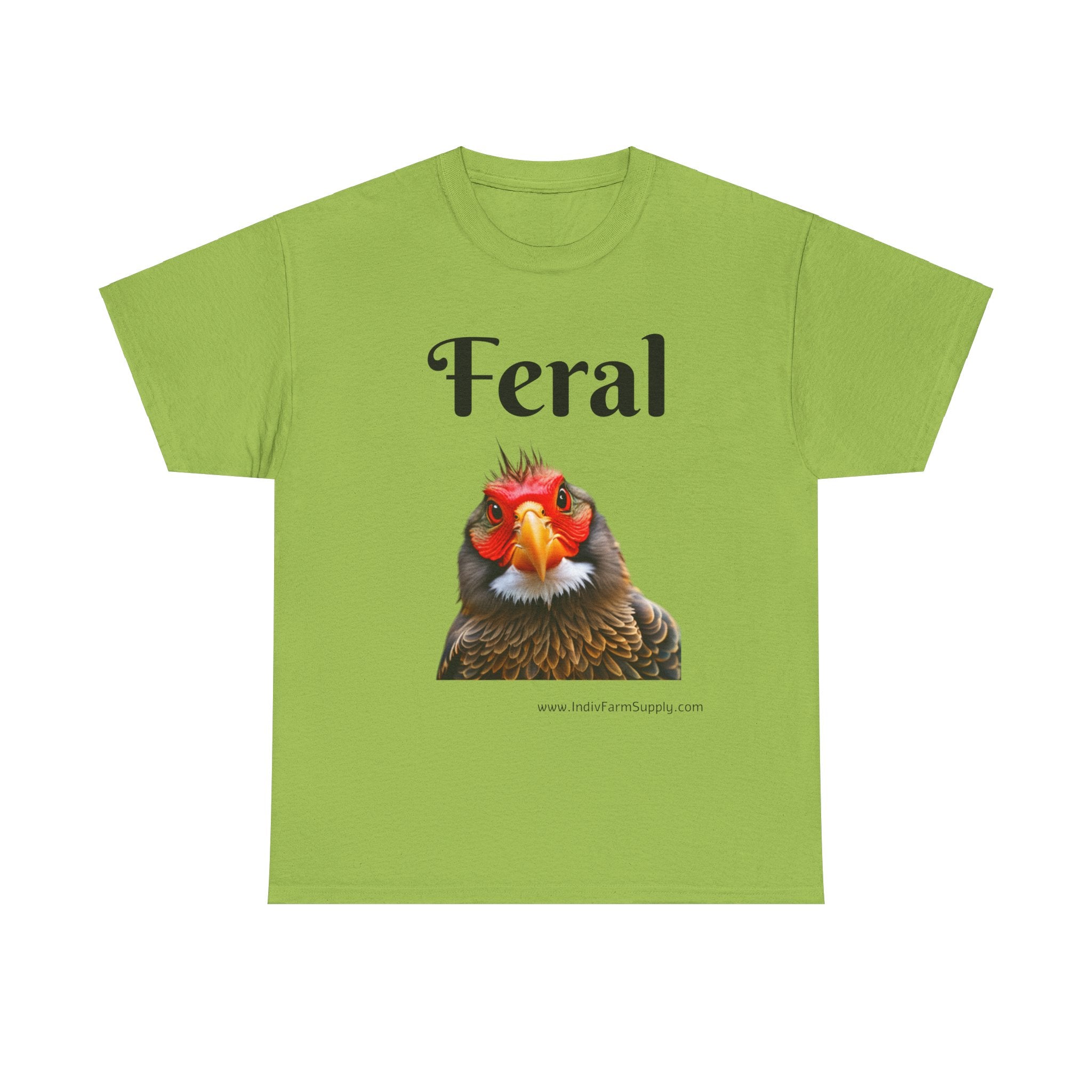 Feral Chicken Unisex Heavy Cotton Tee