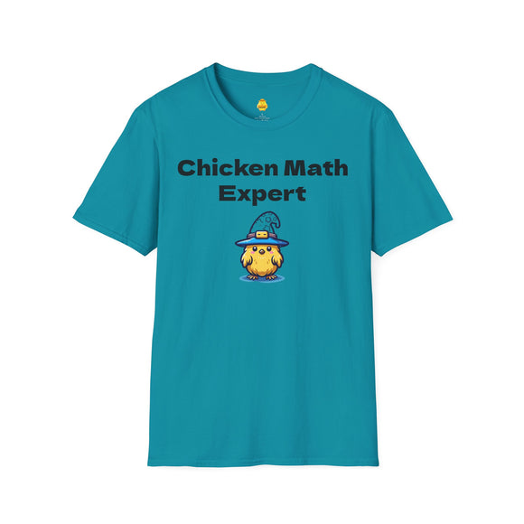 Chicken Math Unisex Softstyle T-Shirt
