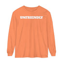 UNFRIENDLY Unisex Garment-dyed Long Sleeve T-Shirt-1
