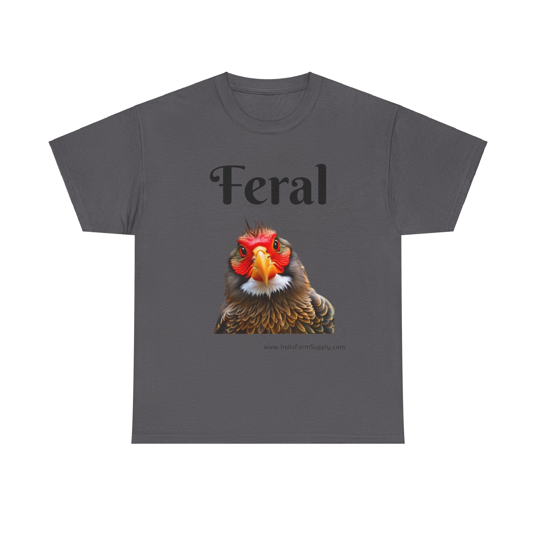 Feral Chicken Unisex Heavy Cotton Tee