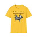 Kickboxing Chicken Unisex Softstyle T-Shirt-1
