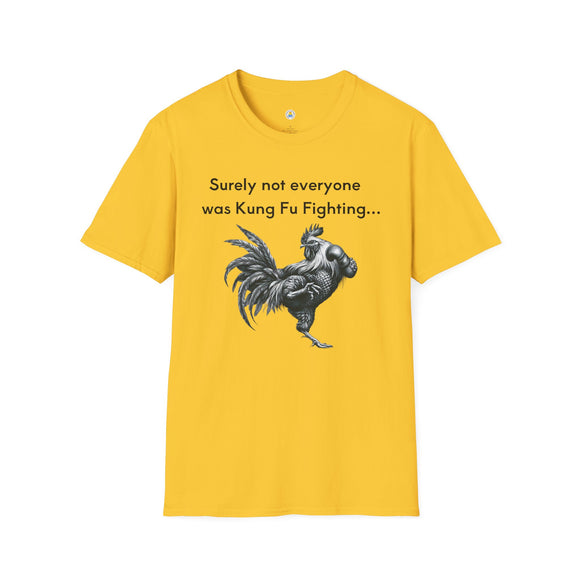 Kickboxing Chicken Unisex Softstyle T-Shirt