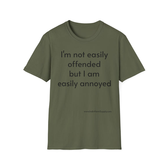 Easily Annoyed Unisex Softstyle T-Shirt