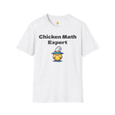Chicken Math Unisex Softstyle T-Shirt-2