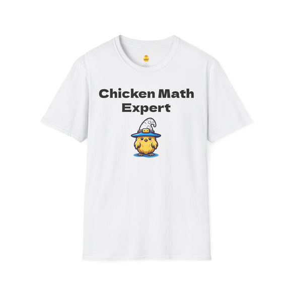 Chicken Math Unisex Softstyle T-Shirt
