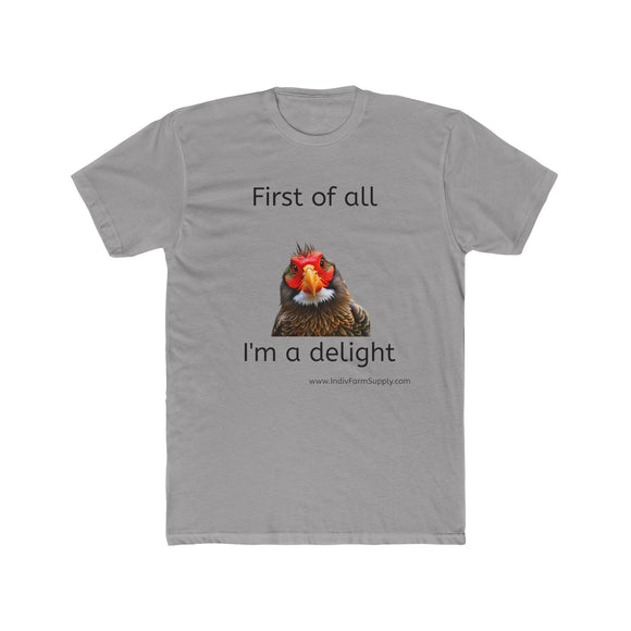 First of All Unisex Cotton Crew Tee