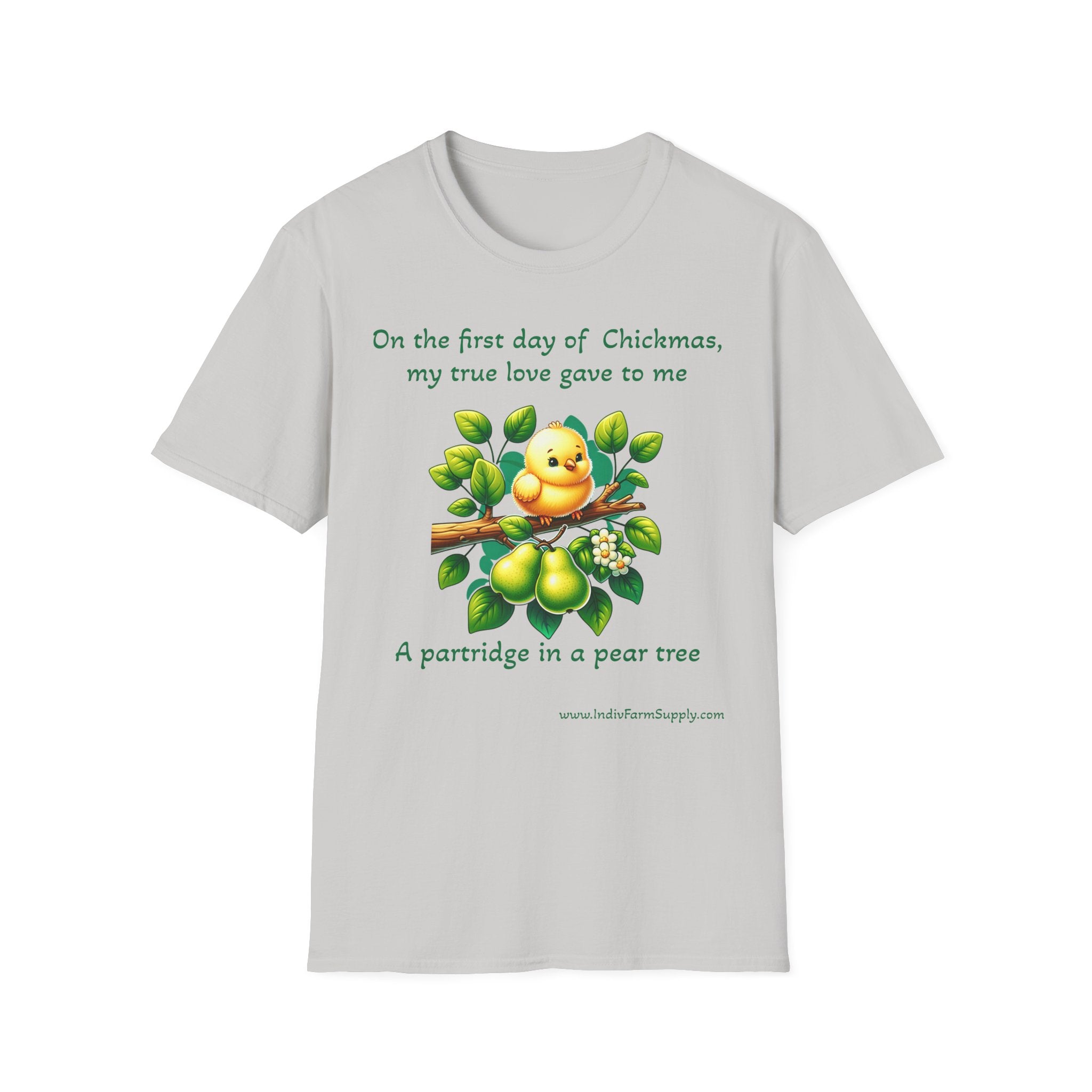First Day of Chickmas Unisex Softstyle T-Shirt