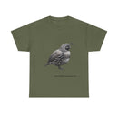 Quail Unisex Heavy Cotton Tee-3