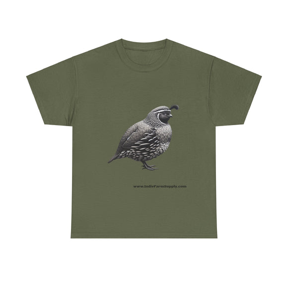 Quail Unisex Heavy Cotton Tee
