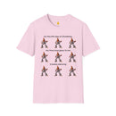 9 Ladies Dancing Unisex Softstyle T-Shirt-7