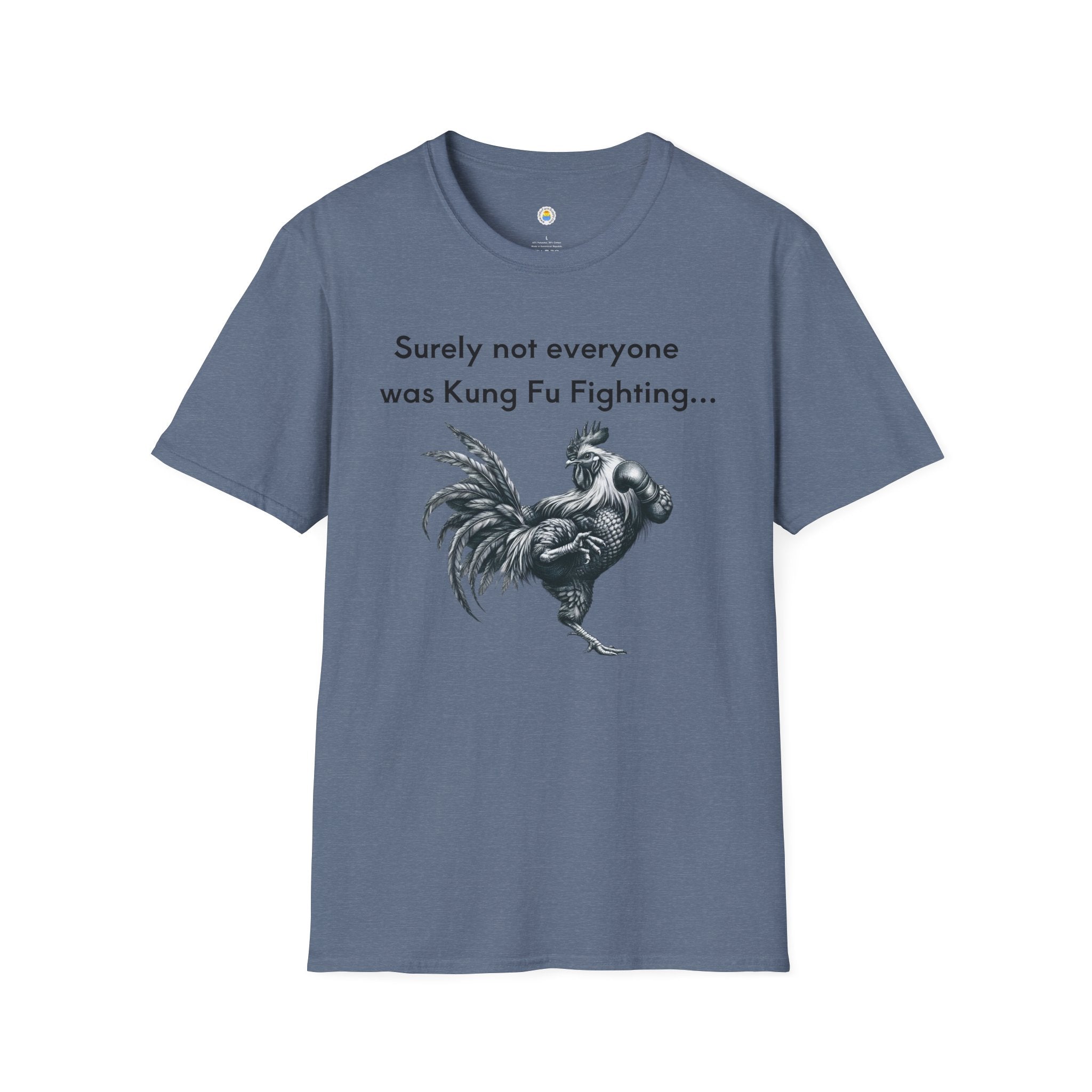 Kickboxing Chicken Unisex Softstyle T-Shirt