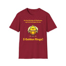 5th Day of Chickmas Unisex Softstyle T-Shirt-9