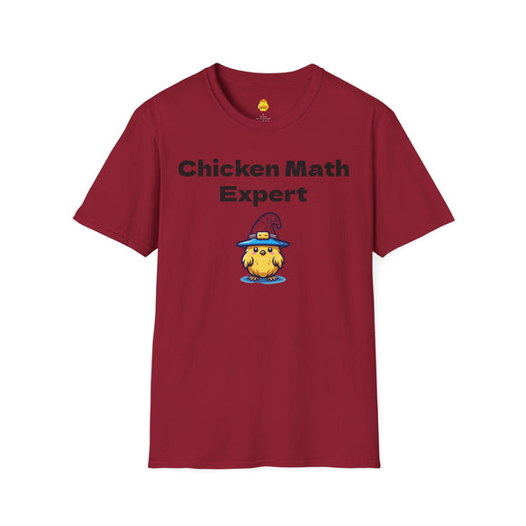 Chicken Math Unisex Softstyle T-Shirt