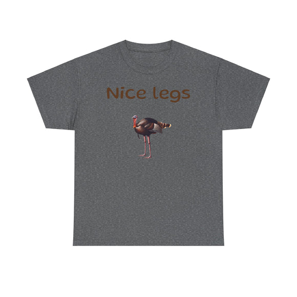 Nice Legs Turkey Unisex Heavy Cotton Tee