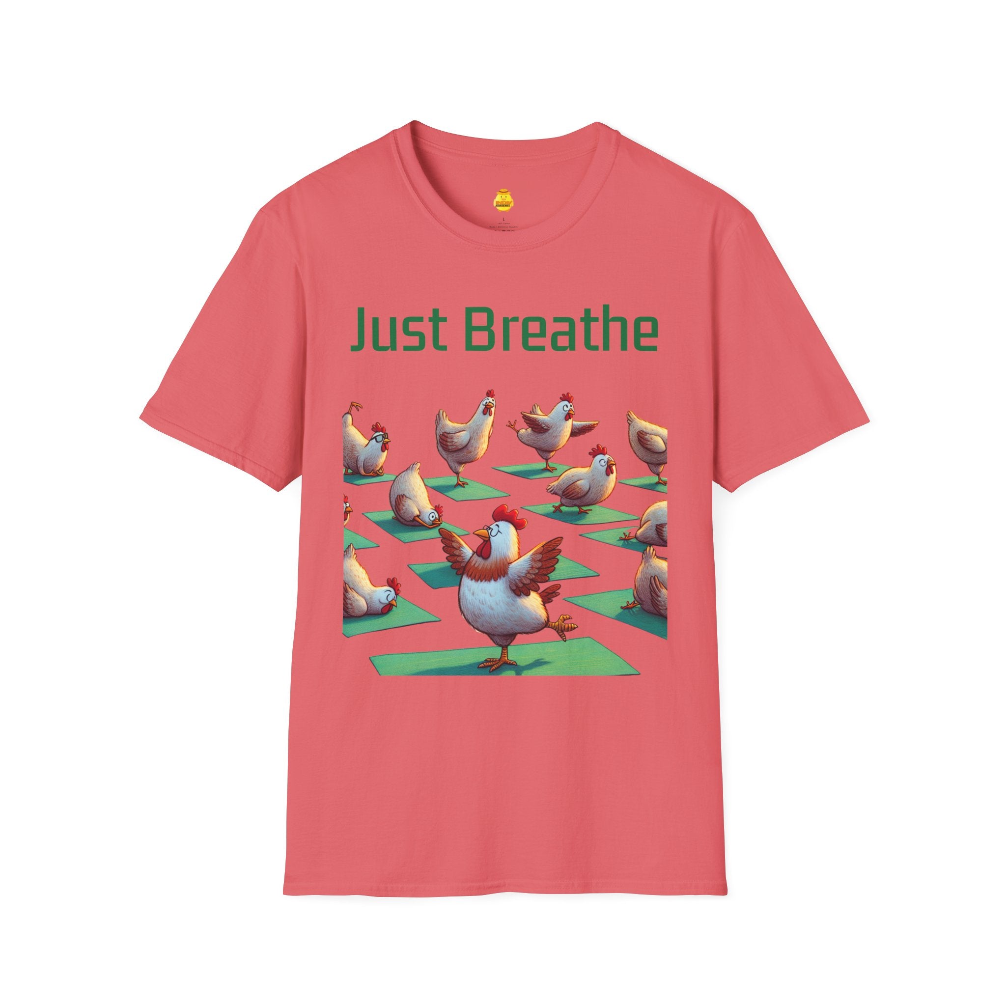 Yoga Chicken Unisex Softstyle T-Shirt