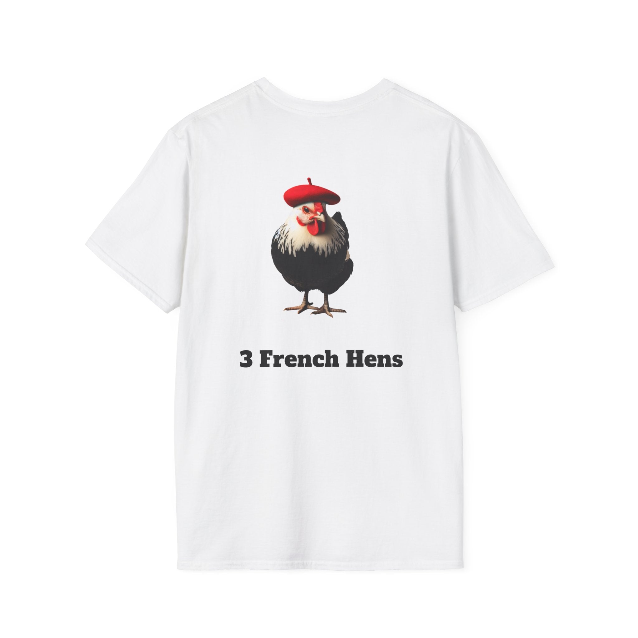 French Hen Unisex Softstyle T-Shirt