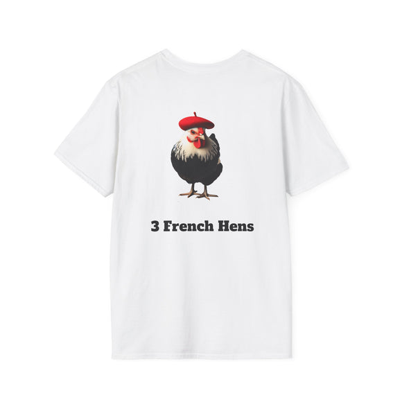 French Hen Unisex Softstyle T-Shirt