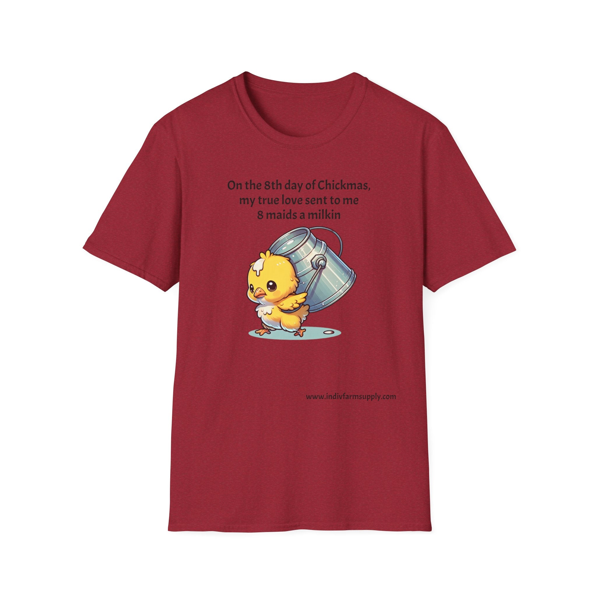 Chick A Milkin Unisex Softstyle T-Shirt