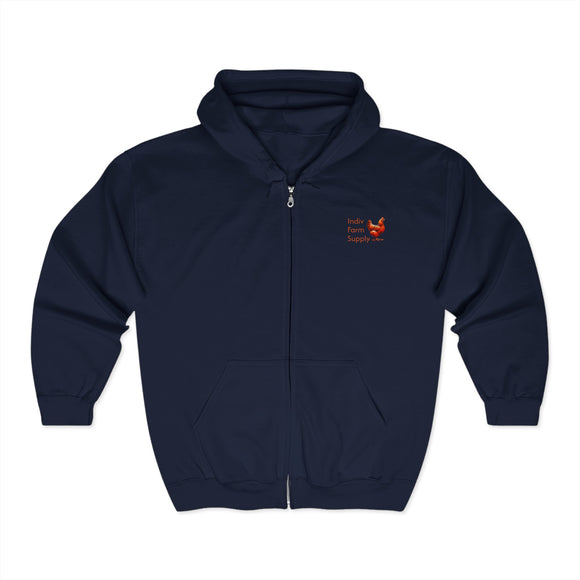 Orange Chicken Zip Hoodie