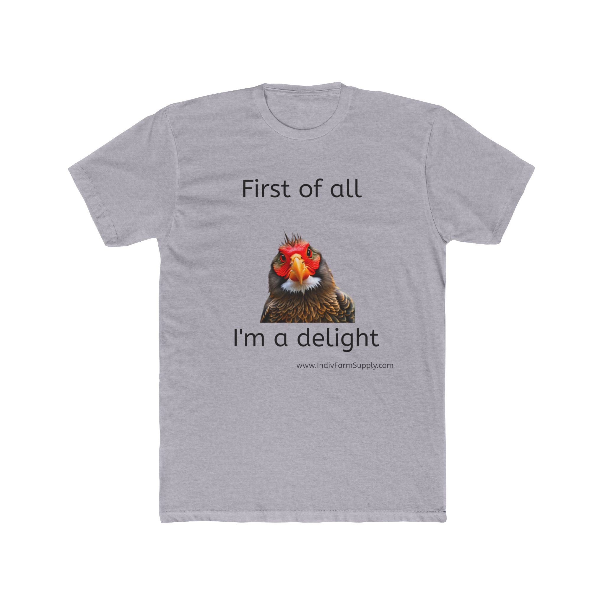 First of All Unisex Cotton Crew Tee