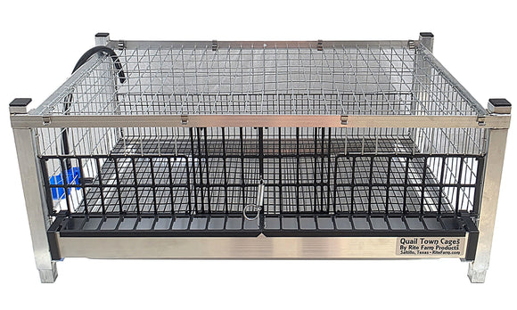 Quail Town Cages by Rite Farm Products - Pro Modular Quail Grow Out Cage